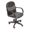 миниатюра Офисное компьютерное кресло BAGGI (черный/серый) №1