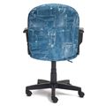 миниатюра Офисное компьютерное кресло BAGGI (джинса) №4