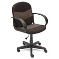 миниатюра Офисное компьютерное кресло BAGGI (коричневый/бежевый) №1