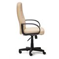 миниатюра Офисное компьютерное кресло 747CH (кож/зам, бежевый) №3
