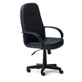 миниатюра Офисное компьютерное кресло 747CH (кож/зам,черный) №1
