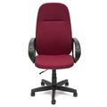 миниатюра Офисное компьютерное кресло LEADER (бордо) №2