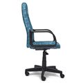 миниатюра Офисное компьютерное кресло LEADER (джинса) №3