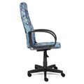 миниатюра Офисное компьютерное кресло LEADER (карта на синем) №3