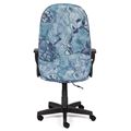 миниатюра Офисное компьютерное кресло LEADER (карта на синем) №4
