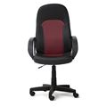 миниатюра Офисное компьютерное кресло PARMA (черный/бордо) №2