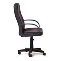 миниатюра Офисное компьютерное кресло PARMA (черный/бордо) №3
