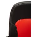 миниатюра Офисное компьютерное кресло PARMA (черный/красный) №5