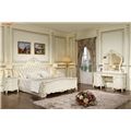 миниатюра Спальный гарнитур Глория 4 предмета Молочный с золотом №1