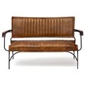 миниатюра Диван двухместный "Paganel 2106-D" Светло-коричневый №2