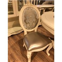 Стул с мягким сиденьем Милано MK-1893-IV Слоновая кость