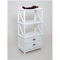 Стеллаж 2 полки (Белый)