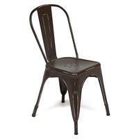 Стул на металлокаркасе LOFT Secret De Maison Коричневый