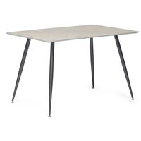 Стол обеденный DARWIN  Антрацит/Серый мрамор