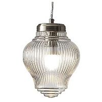  Подвесной светильник Newport 614 6143/S nickel/clear