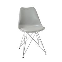 Стул на металлокаркасе 635-A Grey-10