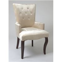 Кресло Виктория Темный тон/Бежевый