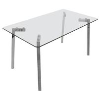 Стол обеденный T1204 Clear 140х80