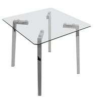 Стол обеденный T1204-6 Clear 80х80