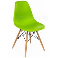 Стул деревянный Eames PC-015 green