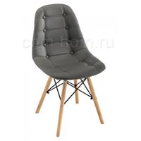 Стул деревянный Kvadro серый