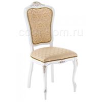 Стул Руджеро патина золото / бежевый