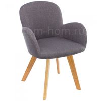 Стул деревянный Стул Asia wooden legs / grey fabric