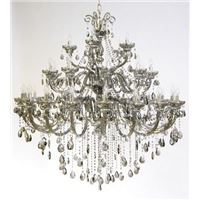  Подвесная люстра Natali Kovaltseva 76050 76050/20+10+5C Smokey