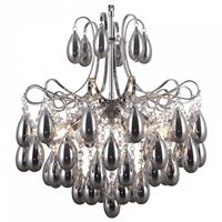  Подвесная люстра Natali Kovaltseva 79009 79009/6C CHROME