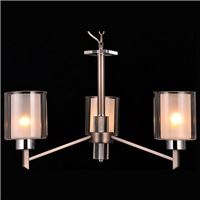  Подвесная люстра Natali Kovaltseva Double DOUBLE 81049-3C ANTIQUE SILVER