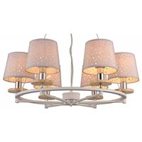  Подвесная люстра Natali Kovaltseva Lisbon LISBON 81055-6C SATIN WHITE