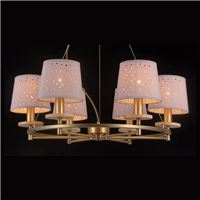  Подвесная люстра Natali Kovaltseva Lisbon LISBON 81064-6C ANTIQUE BRASS