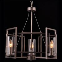  Подвесная люстра Natali Kovaltseva Munich MUNICH 75122-3C GRAY