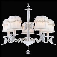  Подвесная люстра Natali Kovaltseva Oriole ORIOLE 70011-5C WHITE GOLD