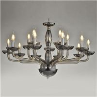  Подвесная люстра Newport 12600 12615/S smoke