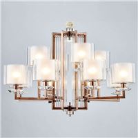  Подвесная люстра Newport 4400 4408+4/C black nickel