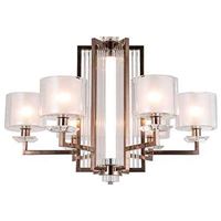  Подвесная люстра Newport Virginia 4406+1/C black nickel