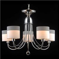  Подвесная люстра Natali Kovaltseva Olbia OLBIA 75086/5C CHROME