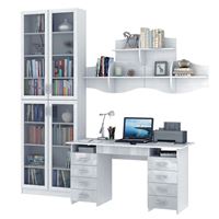 Уголок школьника Милан УШ-10Я-02 Глянец белый / белый