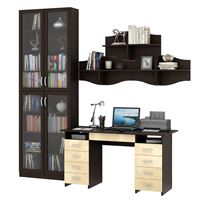 Уголок школьника Милан УШ-10Я-02 Глянец венге / бежевый