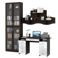 Уголок школьника Милан УШ-10Я-02 Глянец венге / белый