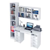 Уголок школьника Милан УШ-10Я-04 Глянец белый / белый