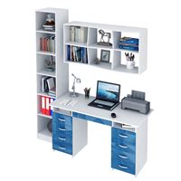 Уголок школьника Милан УШ-10Я-04 Глянец белый / синий