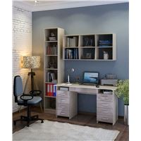 Уголок школьника Милан УШ-10Я-04 Глянец дуб сонома / капучино