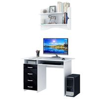 Уголок школьника Милан УШ-3-03 Глянец белый / чёрный