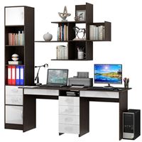 Уголок школьника Тандем УШ-2Я-06 Глянец венге / белый