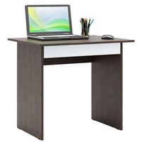 Стол письменный Милан-2Я, с ящиком венге / белый