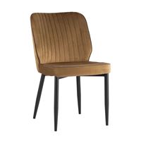 Стул Лоренс карамель, обивка мебельный велюр