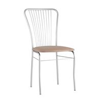 Стул НЕРОН коричневый, металлокаркас