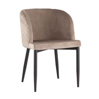 Стул Оскар велюр шампань  мебельная ткань велюр